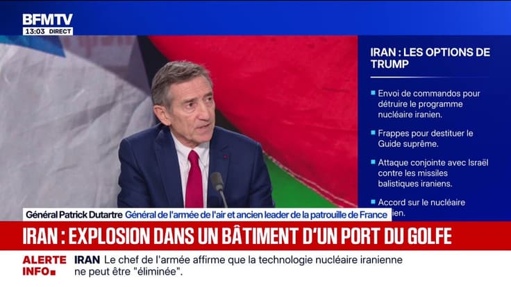 Une explosion a eu lieu dans un bâtiment d'un port du Golfe en Iran mais son origine est pour le moment inconnue