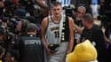 Nikola Jokic le 12/06/2023 après le titre NBA des Denver Nuggets