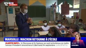 Vaccination: Emmanuel Macron n'exclut pas une ouverture au moins de 12 ans, "dès que les scientifiques nous le diront"