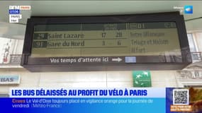 Paris: le bus délaissé au profit des aménagements pour les vélos