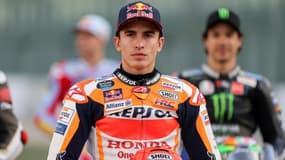 Marc Marquez sur le circuit de Losail au Qatar le 3 mars 2022