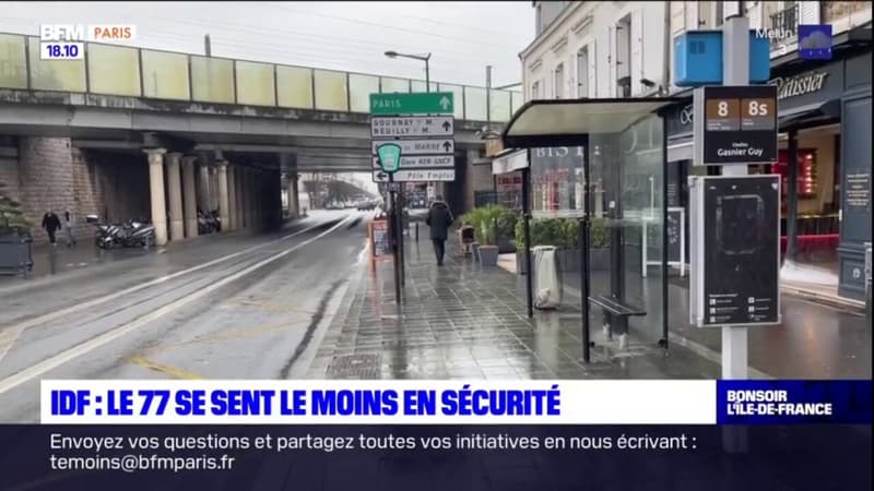 Ile-de-France: les habitants de Seine-et-Marne se sentent le moins en sécurité