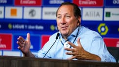 John Textor lors d'une conférence de presse de l'OL, le 9 mai 2023