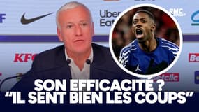 Équipe de France : "Dembélé sent bien les coups", Deschamps pas étonné de son efficacité