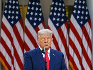 Le président américain Donald Trump, le 13 novembre 2020 à la Maison Blanche, à Washington