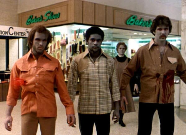Les Zombies dans le centre commercial de Zombie. 