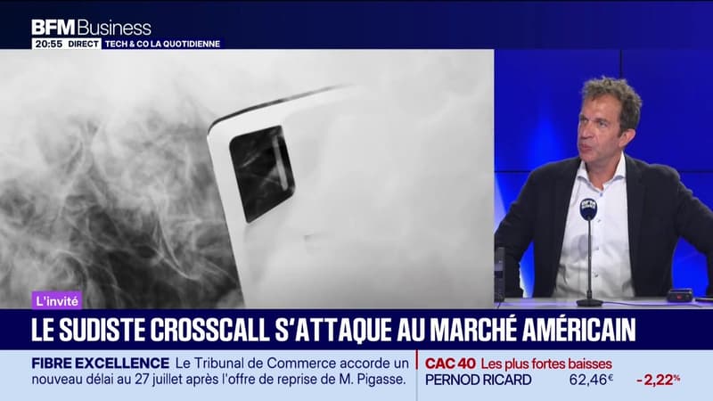 Nicolas Zibell (Crosscall) : Le Sudiste Crosscall s'attaque au marché américain - 06/07