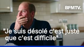 Le prince William retient ses larmes lors d'une discussion autour du suicide avec une veuve 