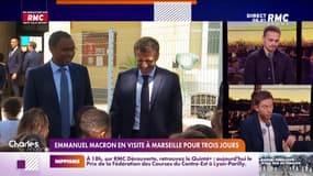 Emmanuel Macron en visite à Marseille pour trois jours