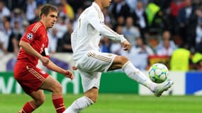 Philipp Lahm et Cristiano Ronaldo
