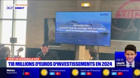Port de Marseille-Fos: 118 millions d'euros d'investissement en 2024