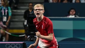 Félix Lebrun le 1er août 2024 à l'Arena Paris Sud
