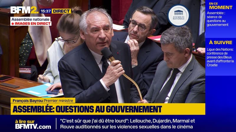 Bayrou: interrompre 