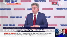 Jean-Luc Mélenchon: "Emmanuel Macron est le plus mal élu des présidents de la Vème République"