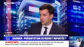 Budget : Eric Coquerel et Charles de Courson "a défendu les droits du Parlement"déclare Jean-Philippe Tanguy (RN)