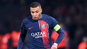 Kylian Mbappé avec le PSG, le 28 novembre 2023