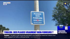 Toulon: des plages réellement non-fumeurs?