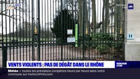 Vents violents: pas de dégâts majeurs dans le Rhône