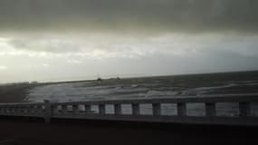 La Bretagne, puis la Normandie et le Nord-Pas-de-Calais ont été frappés par la tempête Christian. Ici, le Havre.