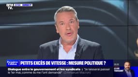 ÉDITO - Fin du retrait de point pour les petits excès de vitesse: "Un contre-sens politique"