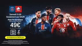La nouvelle offre DAZN vous permet de suivre le matche PSG - LOSC pour un prix très attractif