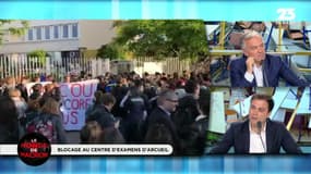 Le monde de Macron : Blocage au centre d'examens d'Arcueil - 11/05