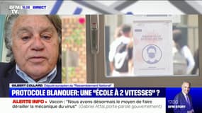 Protocole de rentrée scolaire: "La solution n'est pas forcément dans l'autoritarisme du vaccin" (G. Collard député européen RN)