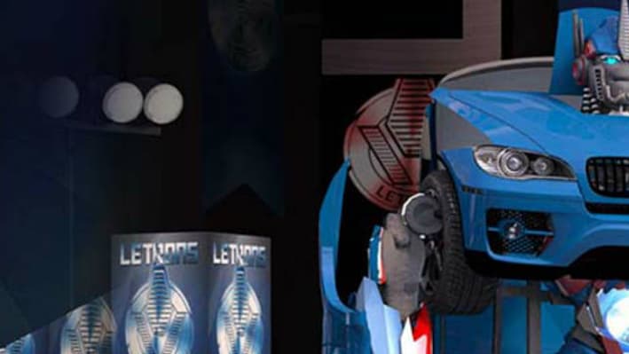 Au total, Letvision propose cinq modèles de Transformers, tous sur base de BMW. Au total, Letvision propose cinq modèles de Transformers, tous sur base de BMW.