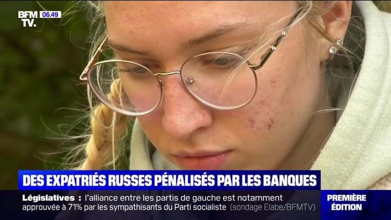 Une ressortissante russe vivant en France témoigne de son impossibilité d'ouvrir un compte bancaire