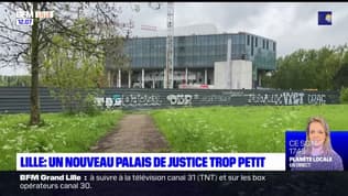 Lille: un nouveau palais de justice trop petit