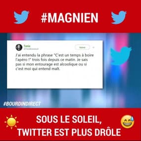 Sous le soleil, Twitter est plus drôle 