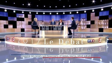 Emmanuel Macron et Marine Le Pen, candidats au deuxième tour de l'élection présidentielle.
