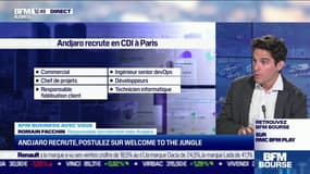 Andjaro, plateforme de staffing recrute en CDI à Paris