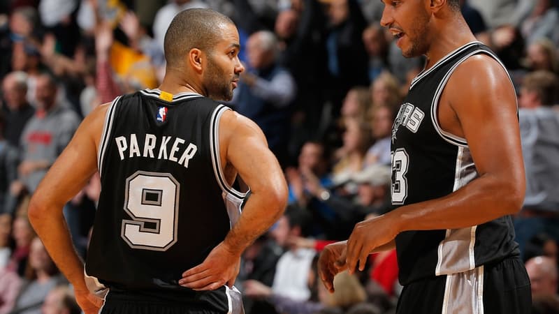 Tony Parker et Boris Diaw