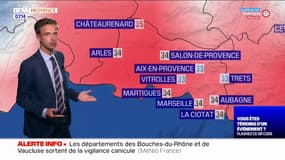 Météo Bouches-du-Rhône: une journée de vendredi ensoleillée, 34°C à Marseille