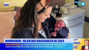 Normandie: le bilan des naissances en 2024