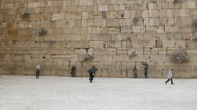 Le mur des Lamentations à Jérusalem 
