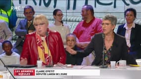 #Giletsjaunes - Le ton monte entre notre GG @ZohraBitan et @claireopetit 