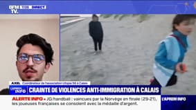 Axel (coordinateur de l'association Utopia 56 à Calais), sur les craintes de violences anti-migrants à Calais : "Nous avons contacté le procureur de Boulogne-sur-Mer et la police, mais aucune réponse n'a été apportée."