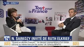Nicolas Sarkozy face à Ruth Elkrief (2/2)