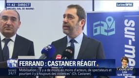 "Peut-être qu'il est temps d'arrêter la violence." Christophe Castaner réagit à l'incendie volontaire au domicile de Richard Ferrand