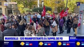 Marseille: 120 manifestants devant la préfecture pour le pouvoir d'achat