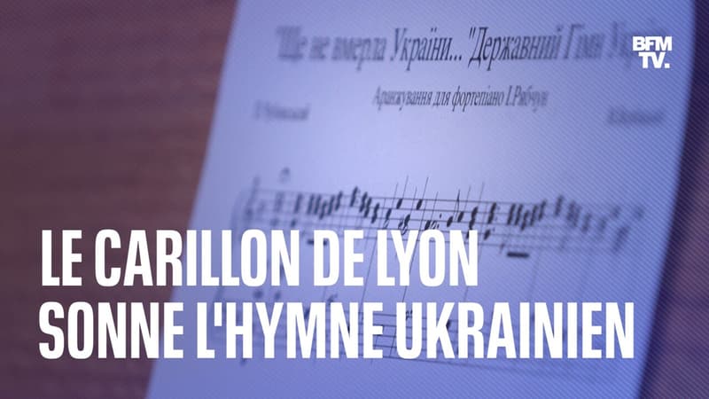 Le carillon de Lyon sonne l'hymne ukrainien