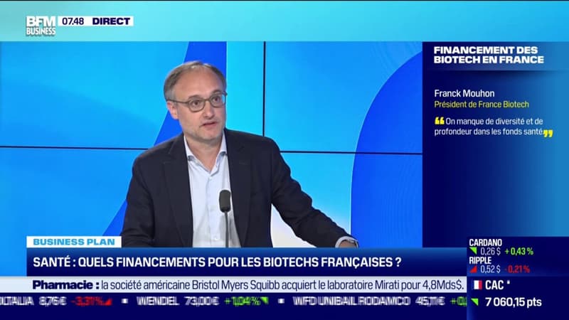 Santé: les Biotechs françaises à la recherche de financements