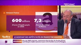 L’info éco/conso du jour d’Emmanuel Lechypre : Le montant des impôts payés en France par Amazon - 12/11