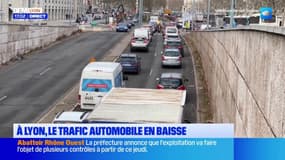 À Lyon, le trafic automobile en baisse selon une étude de la Métropole
