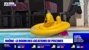 Rhône: les locations de piscine en hausse
