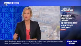 Y aura-t-il bientôt un permis spécifique pour les grosses voitures? BFMTV répond à vos questions