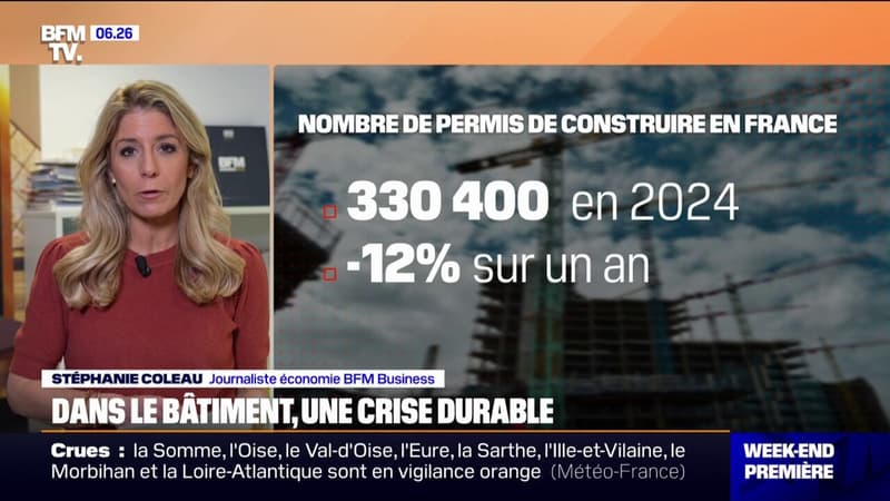 Crise du bâtiment: 330.400 permis de construire ont été délivrés en 2024, un nombre en chute libre