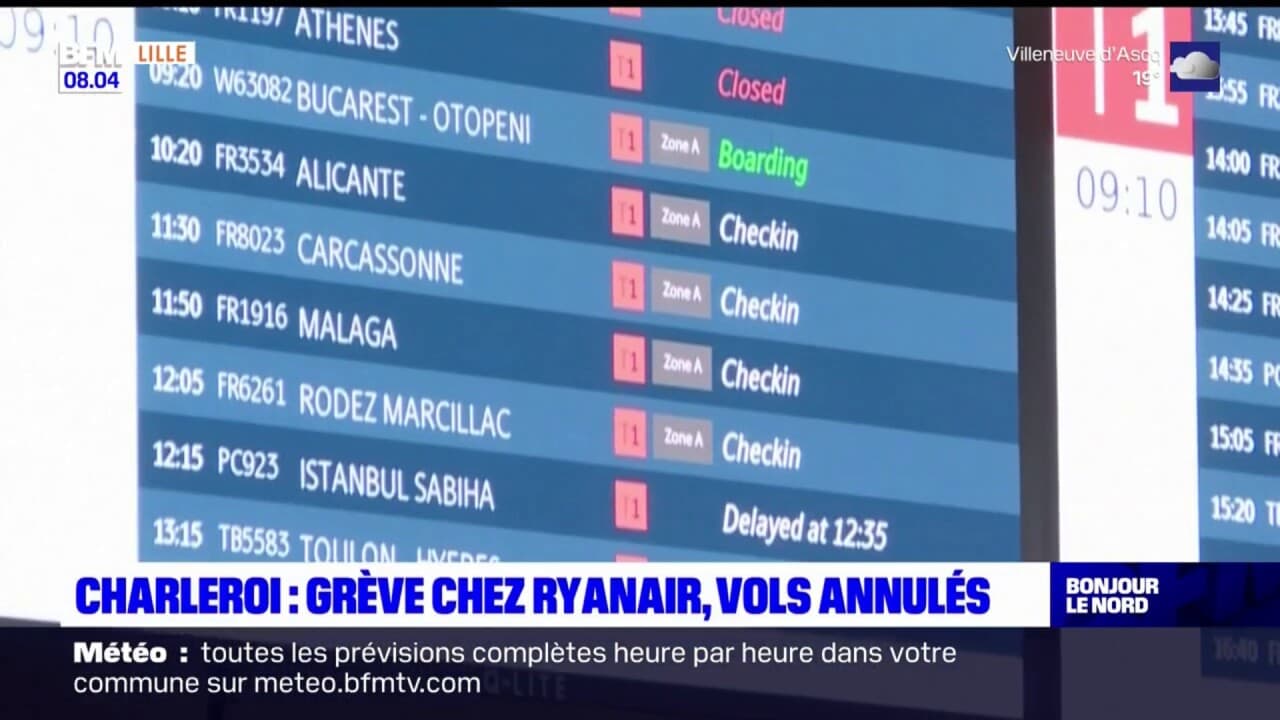 Belgique: Les Pilotes De Ryanair En Grève à Charleroi